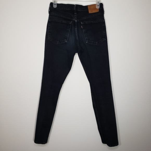 Levi's 501 Distressed 'Skinny in Wild Bunch' Jeans || Women's Size: W 25 × L 28 - Picture 4 of 7